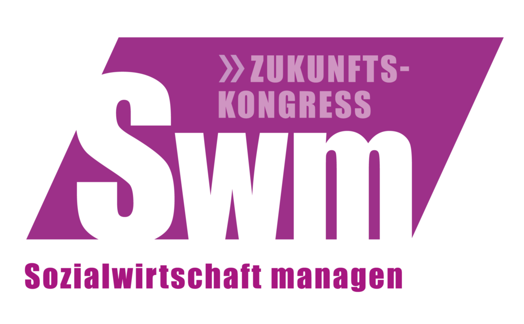 Logo Zukunftskonkress weiss lila