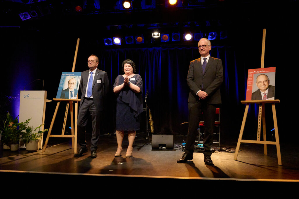 Bernd Tews, Margit Benkenstein und Herbert Mauel