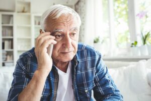 Beratung von Seioren am Telefon