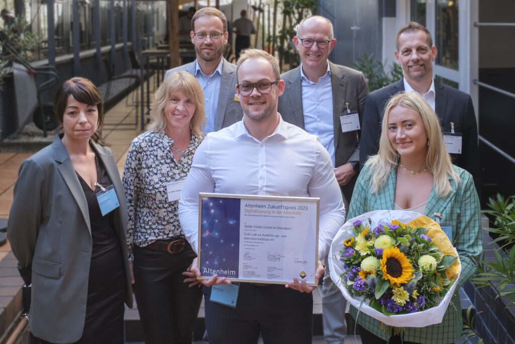 Gruppenbild Altenheim Zukunftspreis