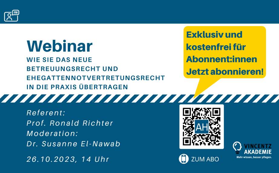 Altenheim-Webinar-Wie Sie das neue Betreuungsrecht und Ehegattennotvertretungsrecht in die Praxis übertragen
