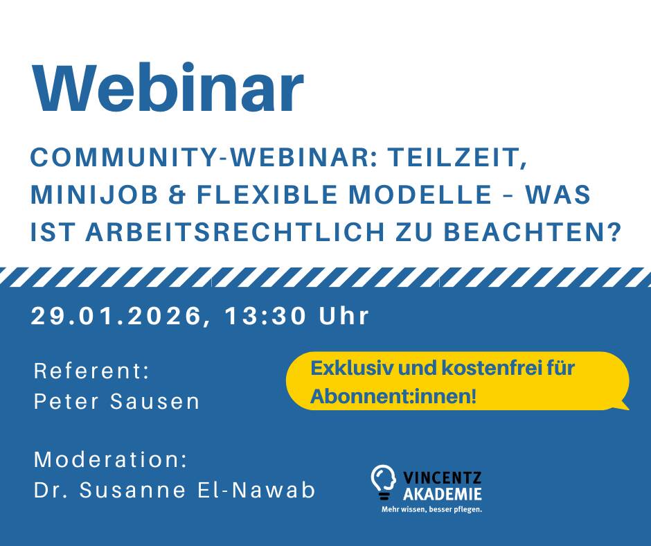Altenheim-Webinar mit Rechtsanwalt Peter Sausen, am 29. Januar 2026 um 13:30 Uhr