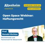 Altenheim-Webinar Grundsätze der Haftung Ronald Richter